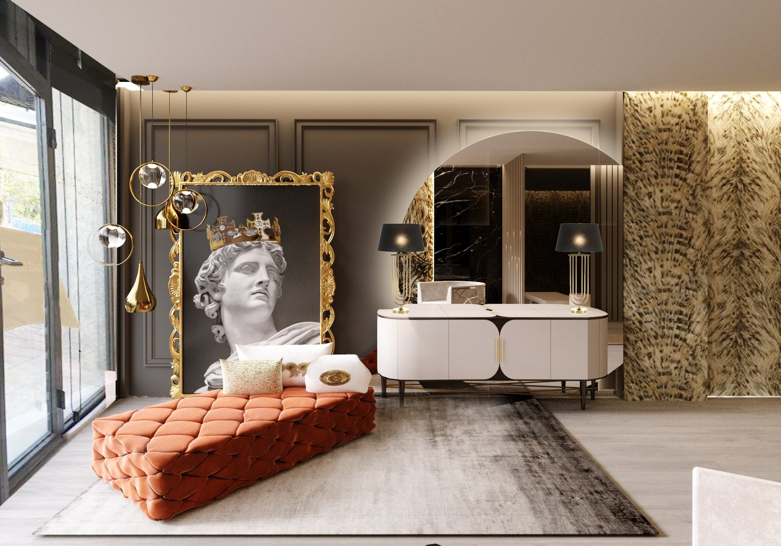 pared izquierda estudio - interior design marbella